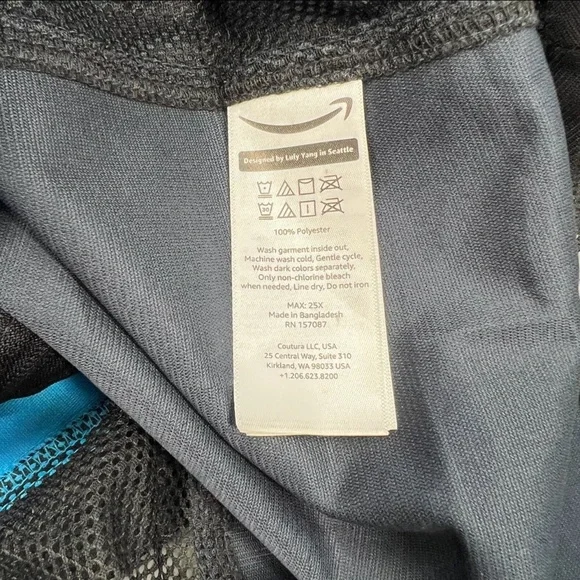 Amazon flex reflective safety vest employee Zip up XS/S NEW Open Package - Picture 3 of 3